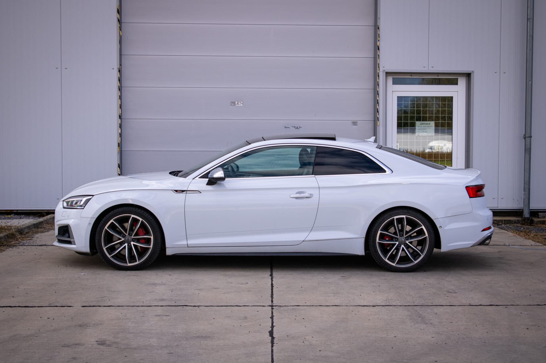 2016 AUDI S5, bílá kupé, 62 493 km