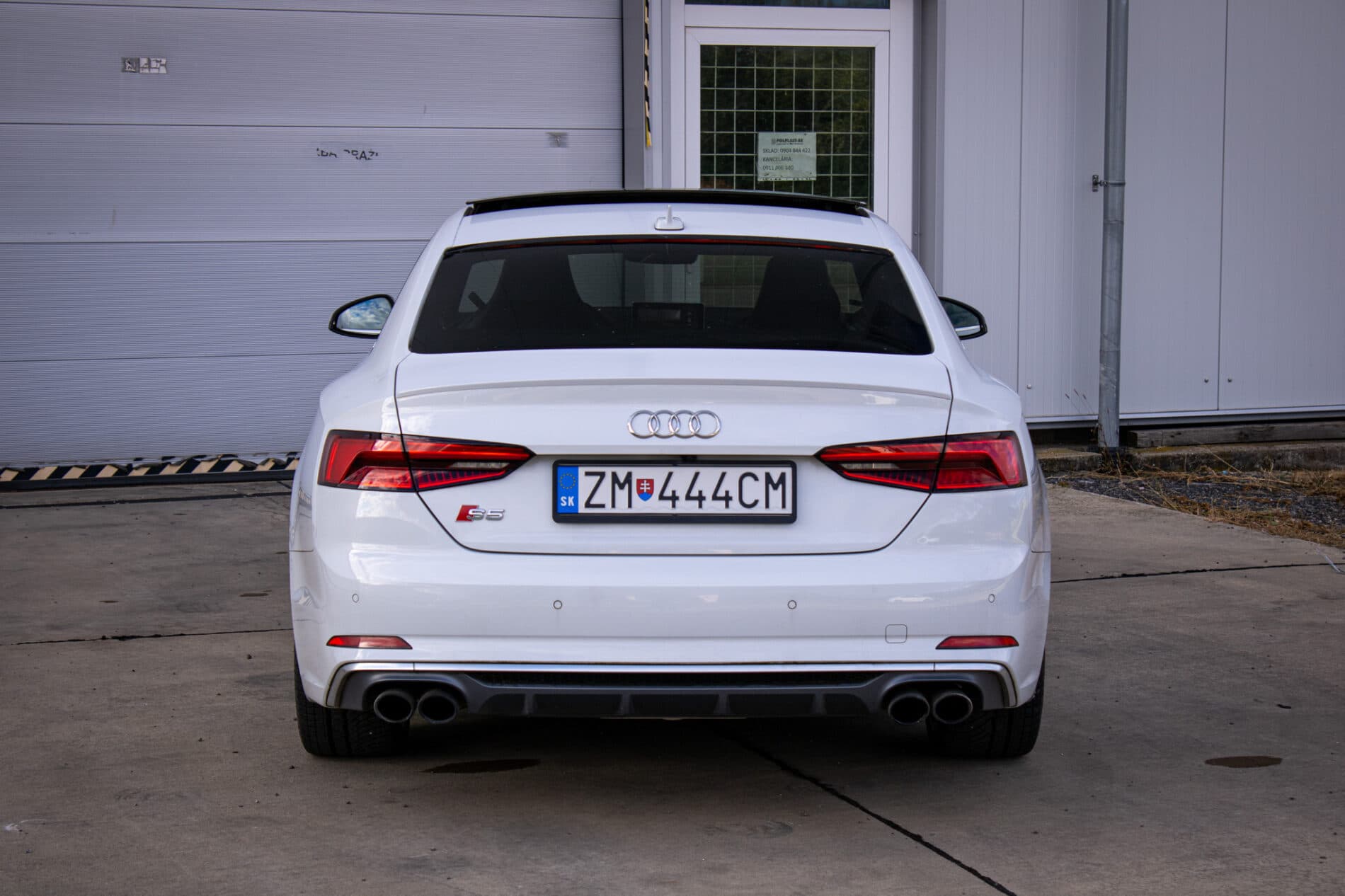 2016 AUDI S5, bílá kupé, 62 493 km