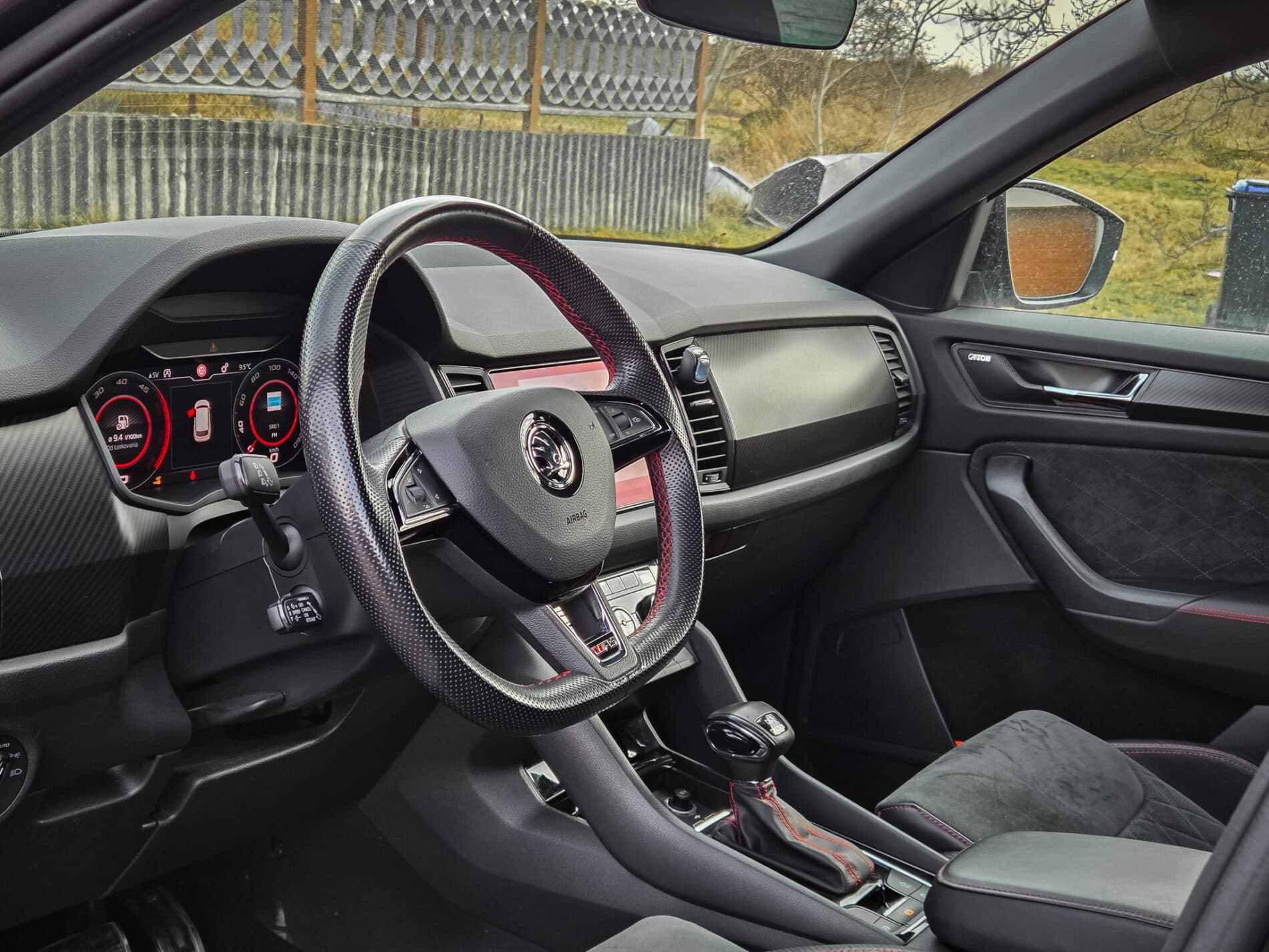 2019 Skoda Kodiaq RS, šedá suv, 156 069 km