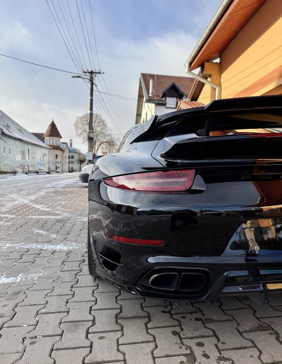 2014 Porsche 991 Turbo TechArt, černá kupé, 78 955 km