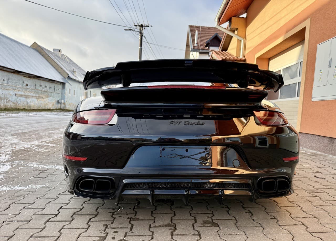 2014 Porsche 991 Turbo TechArt, černá kupé, 78 955 km