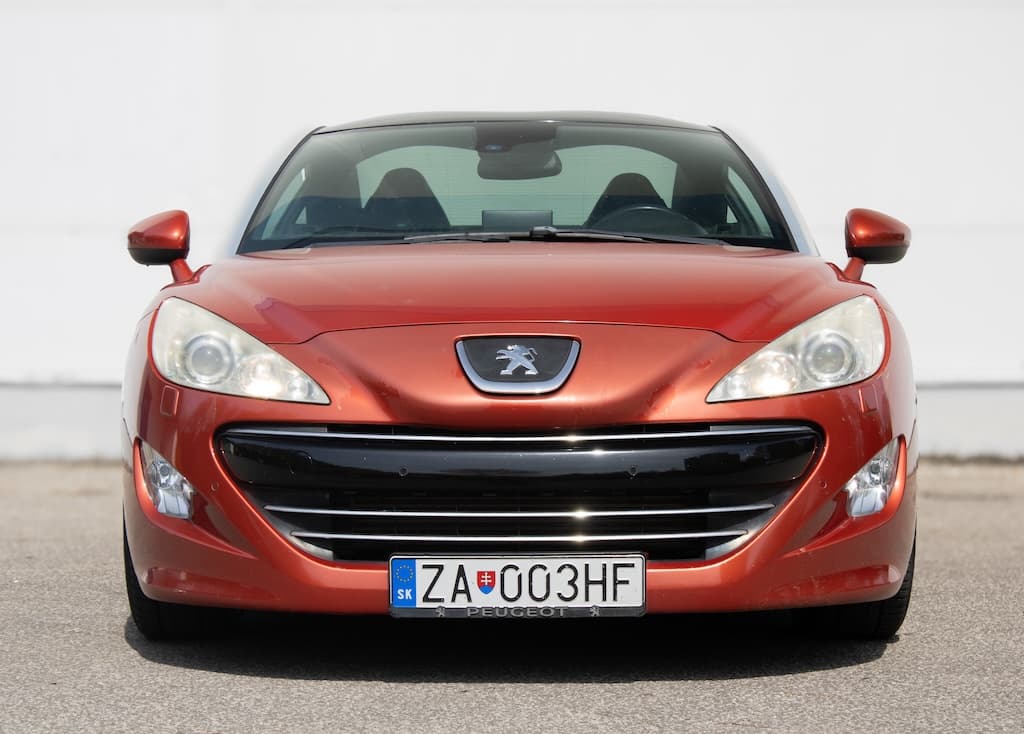2011 Peugeot RCZ, oranžová kupé, 67 721 km