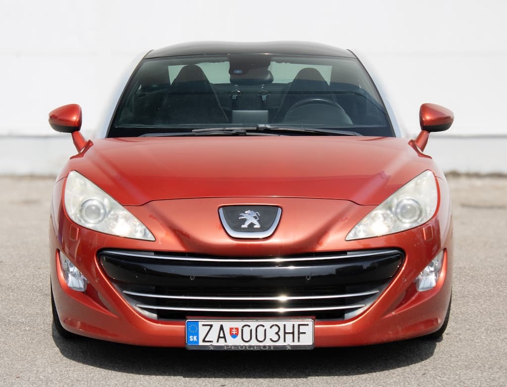 2011 Peugeot RCZ, oranžová kupé, 67 721 km