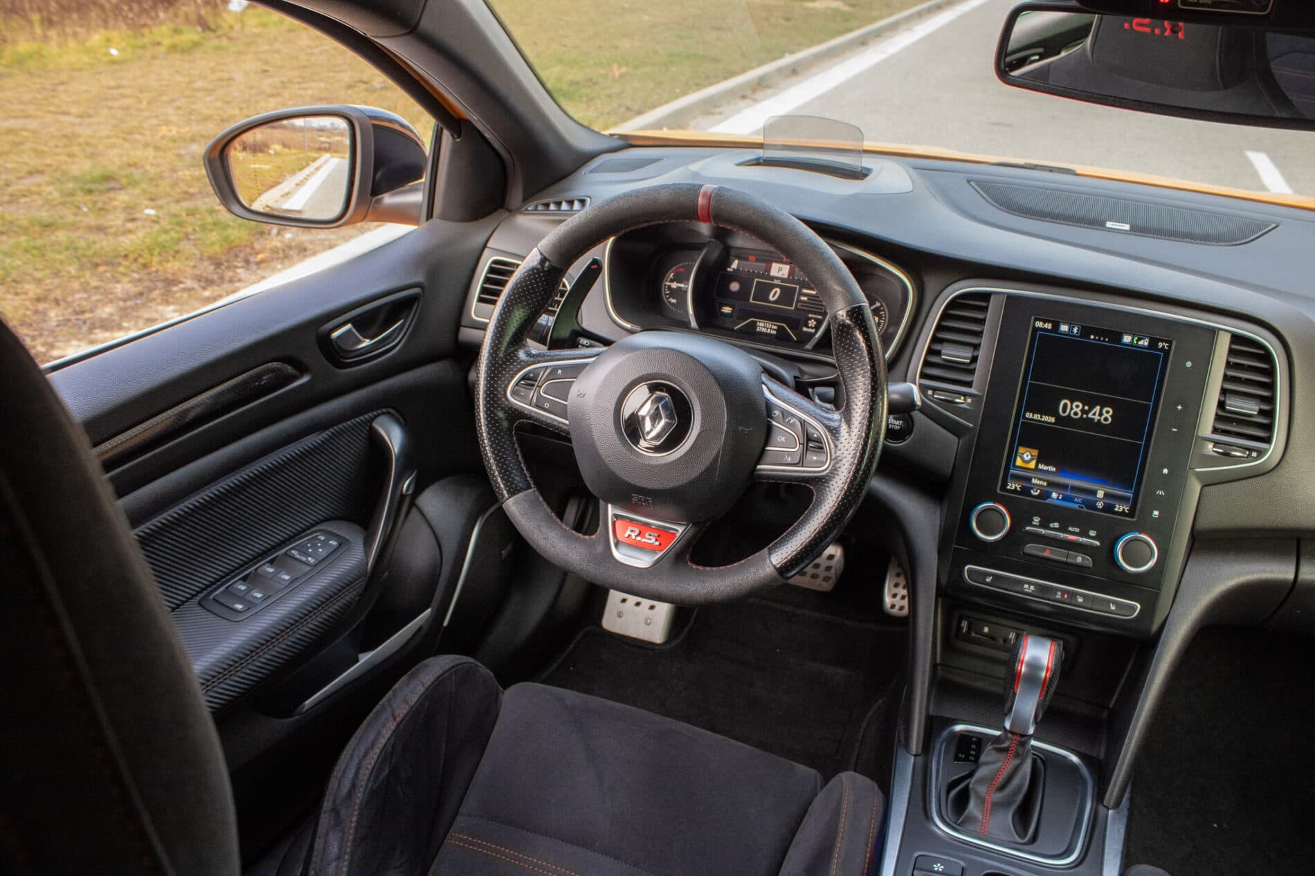 2018 Renault Mégane RS, oranžová hatchback, 146 153 km