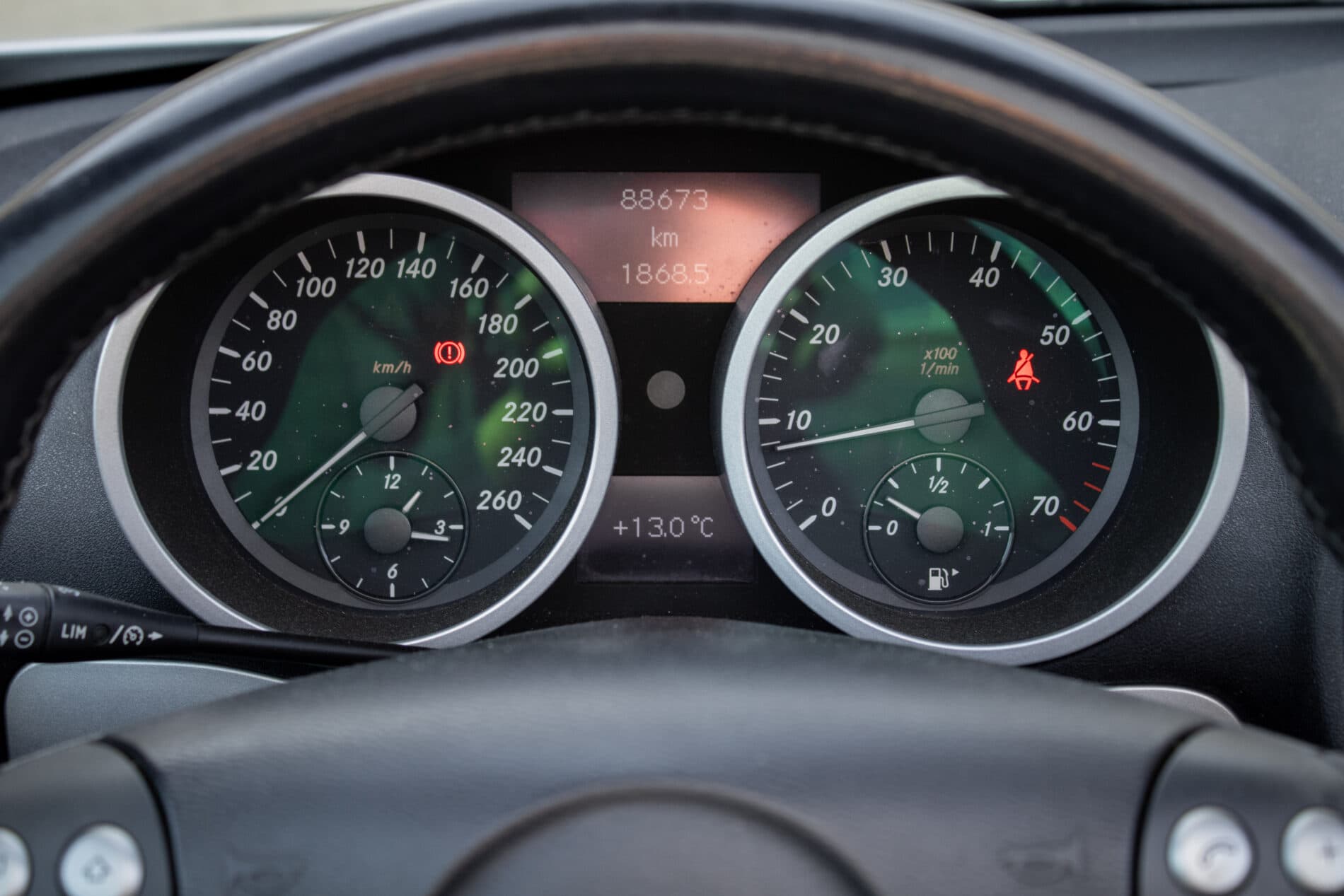 2006 Mercedes-Benz SLK 200 Komp., stříbrná kabriolet, 87 500 km