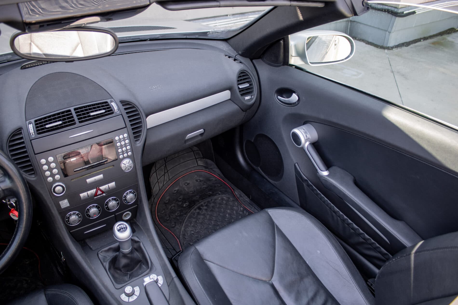 2006 Mercedes-Benz SLK 200 Komp., stříbrná kabriolet, 87 500 km