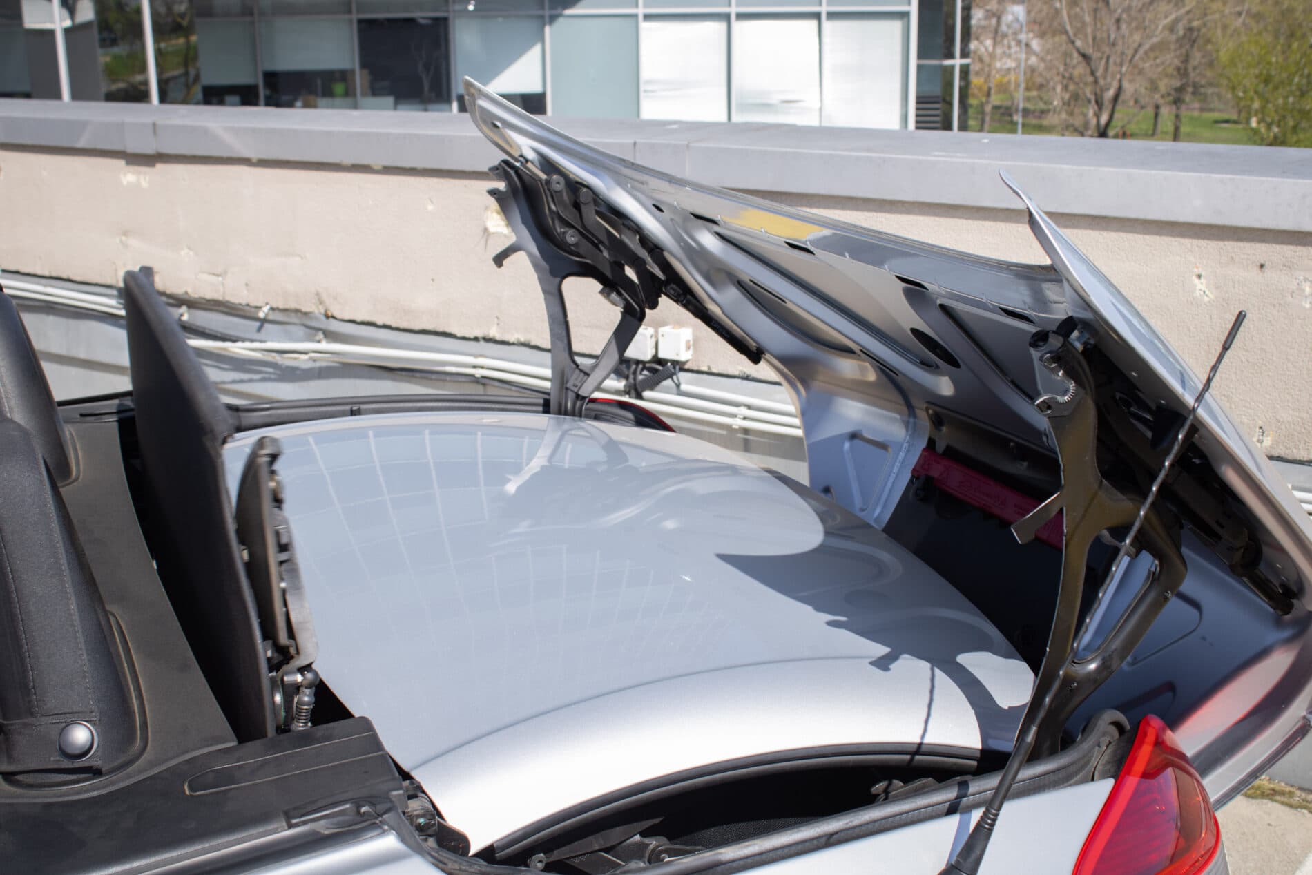 2006 Mercedes-Benz SLK 200 Komp., stříbrná kabriolet, 87 500 km