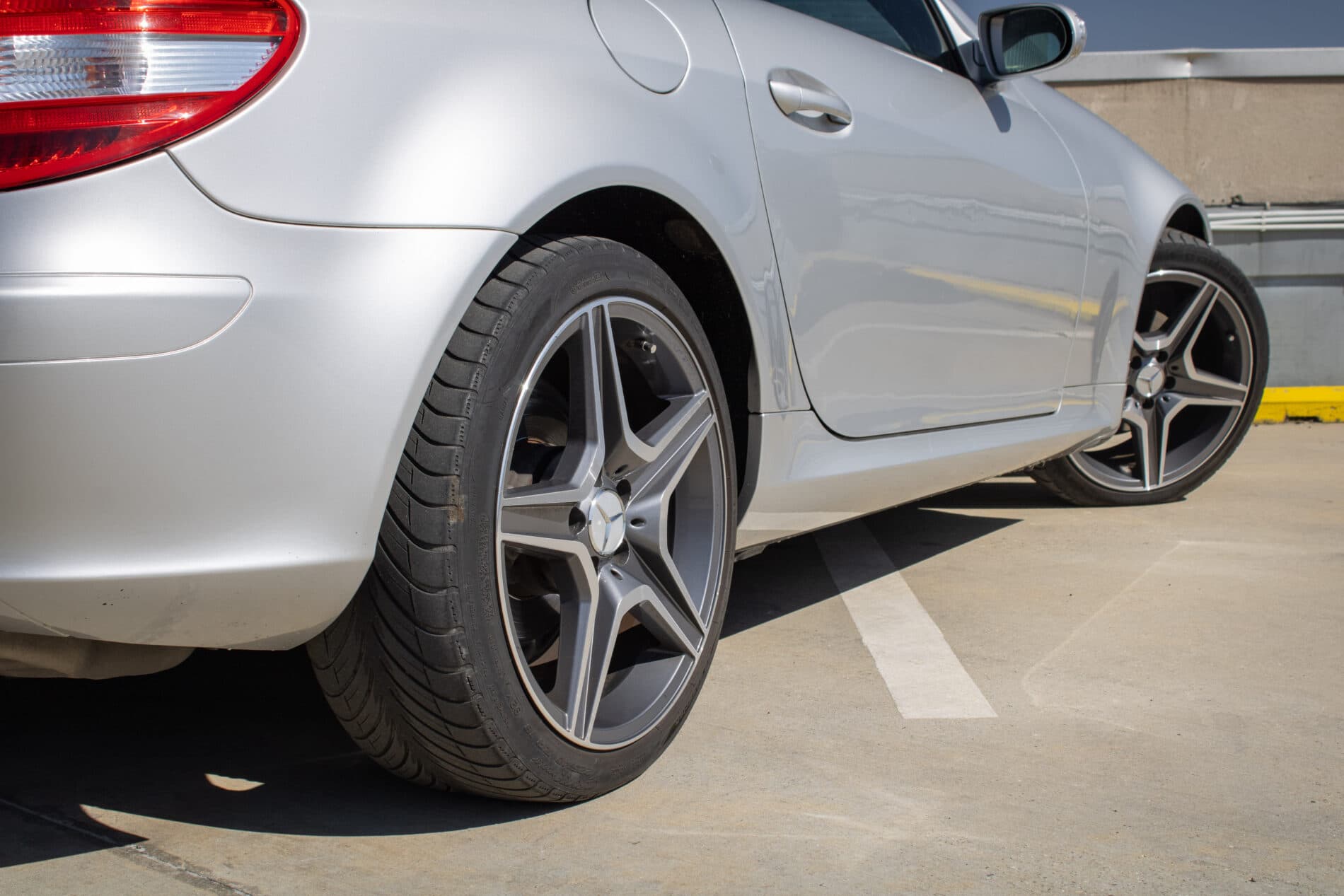 2006 Mercedes-Benz SLK 200 Komp., stříbrná kabriolet, 87 500 km
