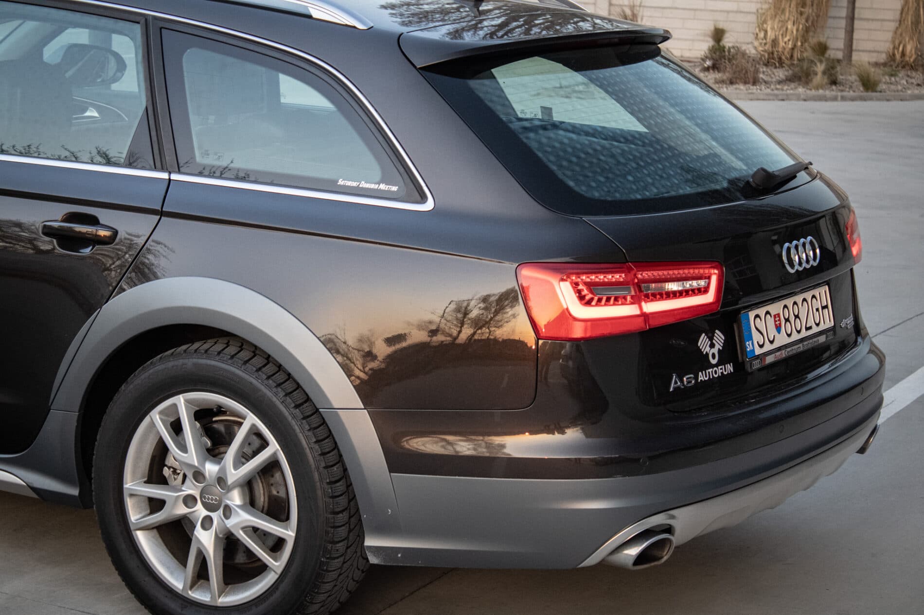 2013 AUDI A6, hnědá kombi, 284 418 km