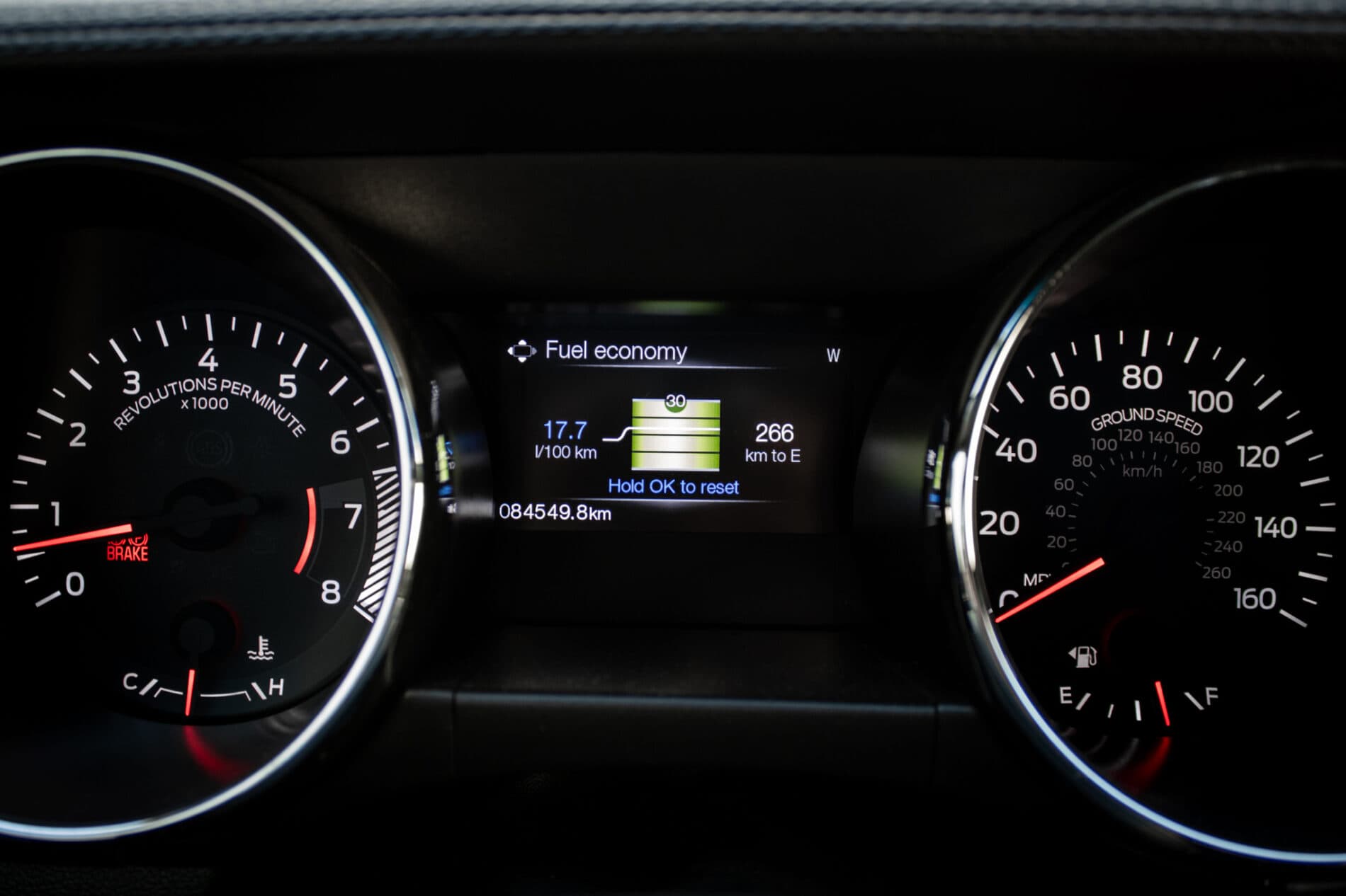 2016 Ford Mustang GT, černá kupé, 84 537 km