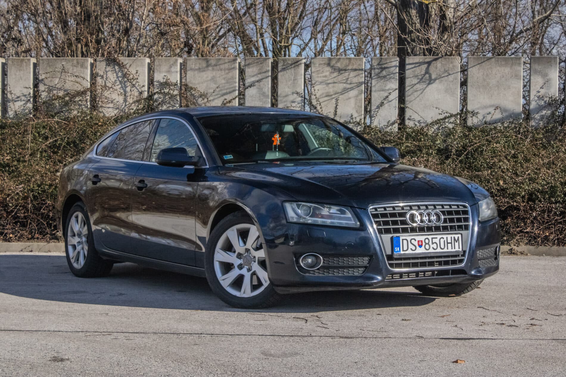 2012 AUDI A5, modrá sedan, 285 521 km