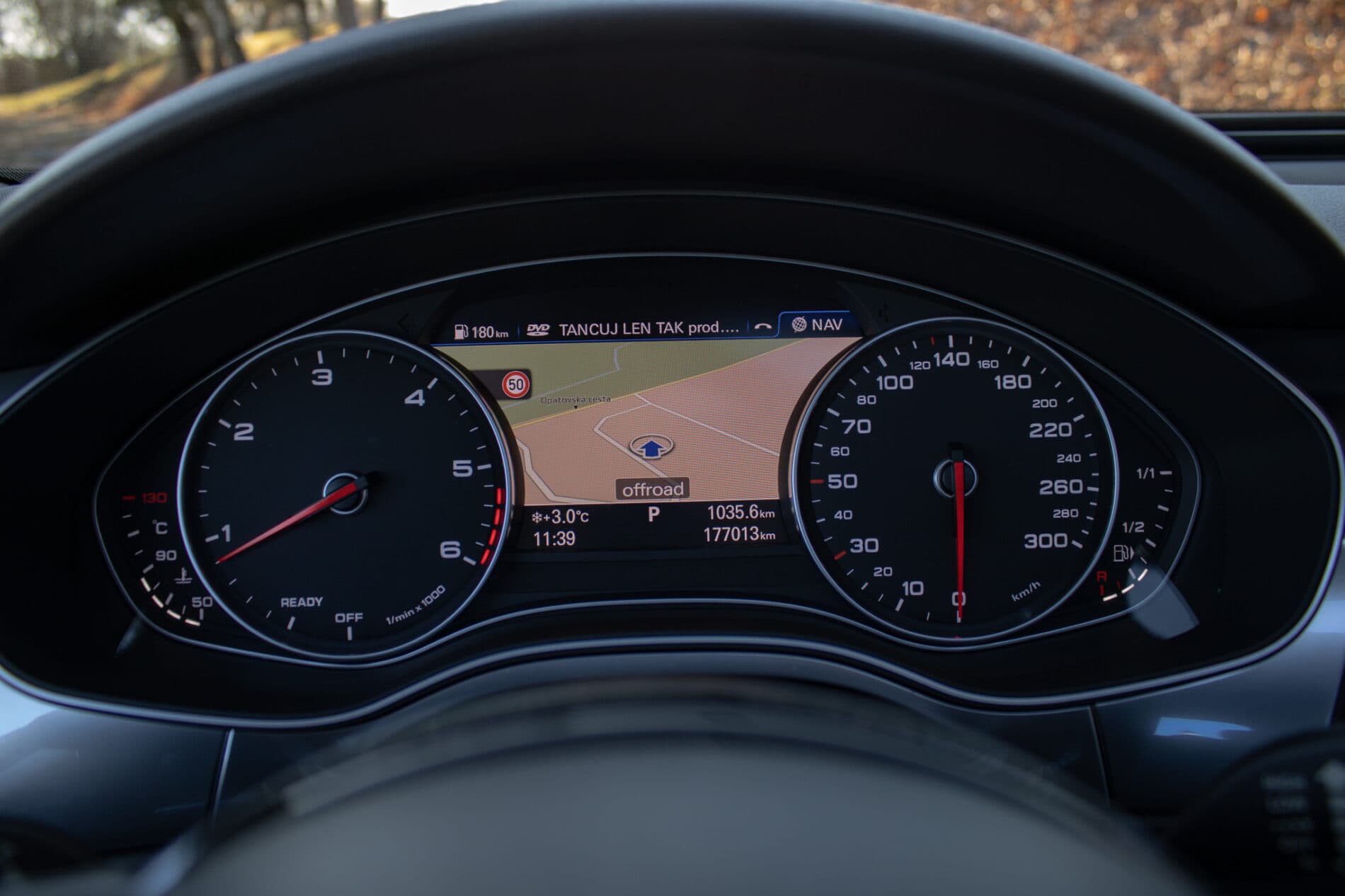 2016 AUDI A6, modrá kombi, 177 013 km