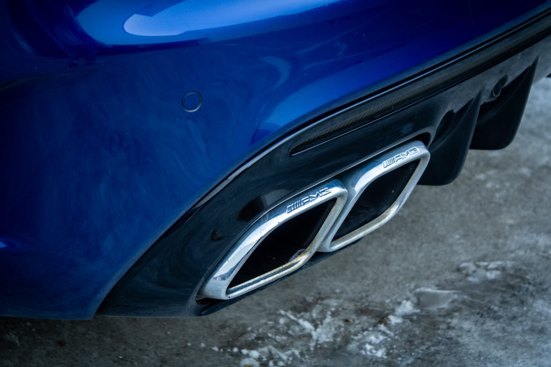 2019 Mercedes-Benz C 63 AMG, modrá kombi, 96 334 km
