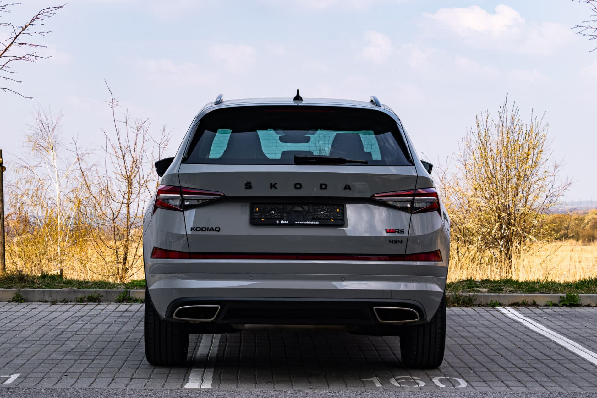 2023 Skoda Kodiaq RS, šedá suv, 35 947 km