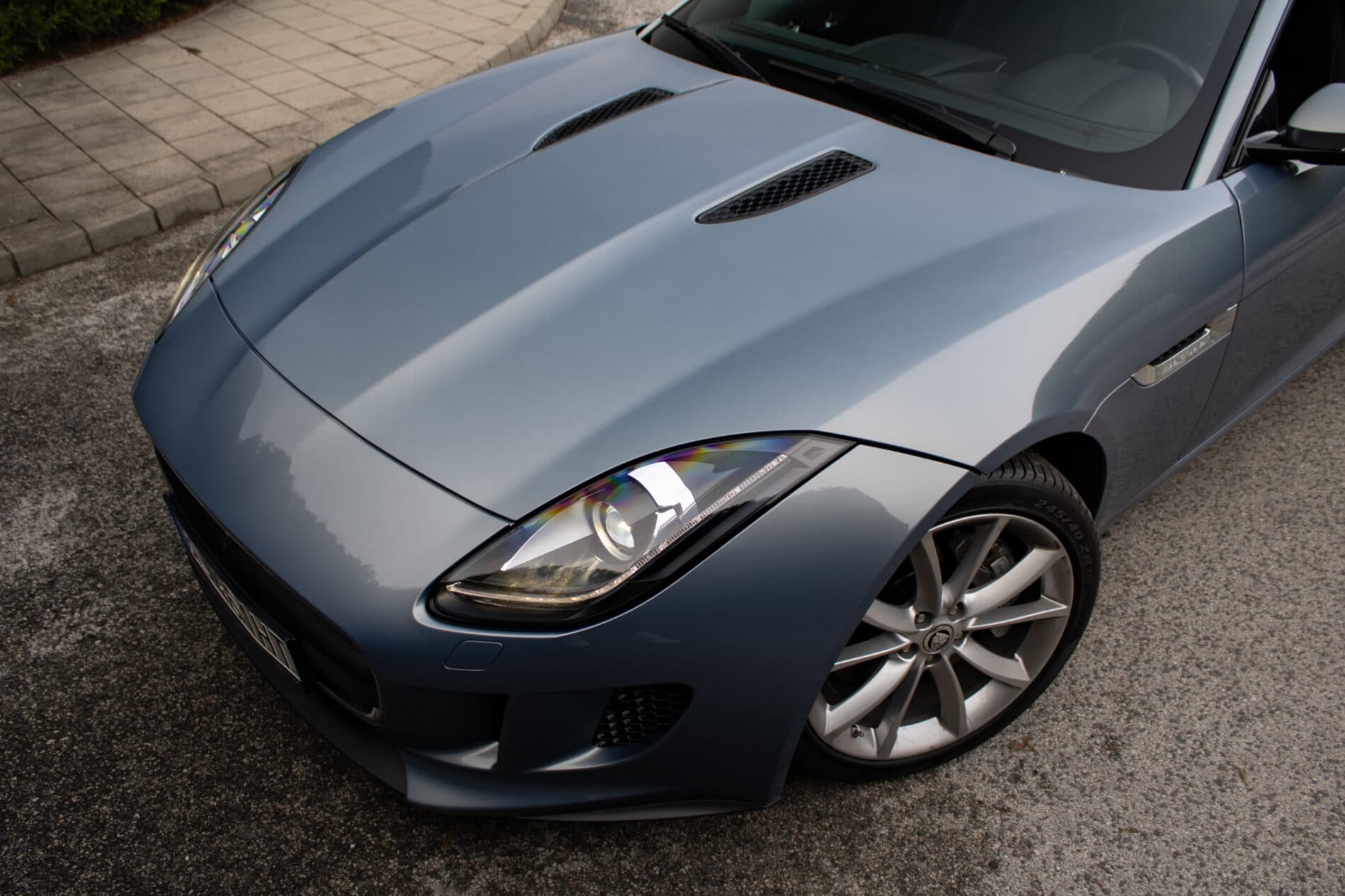 2014 Jaguar F-Type S, šedá kabriolet, 7 398 km