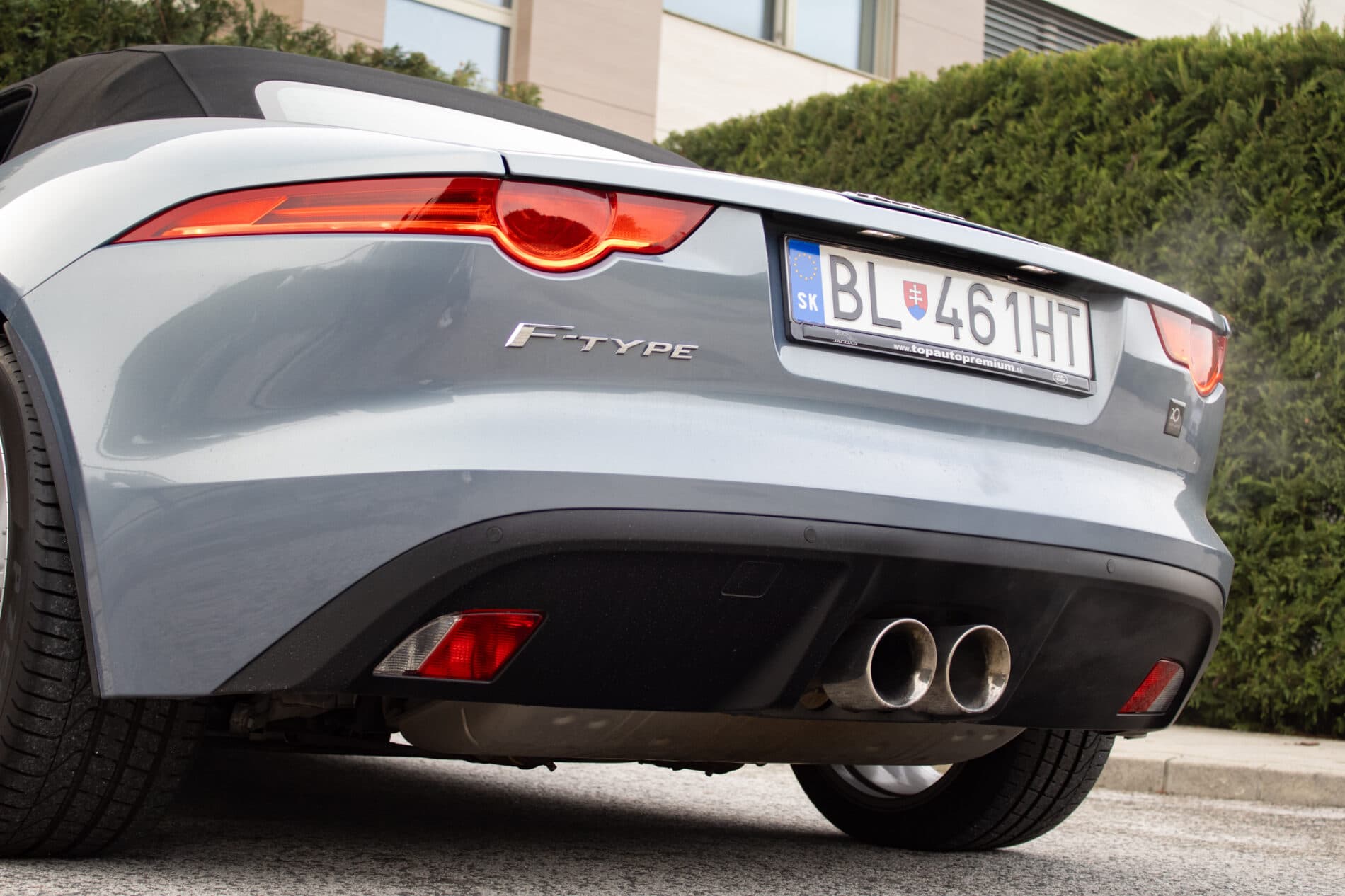 2014 Jaguar F-Type S, šedá kabriolet, 7 398 km