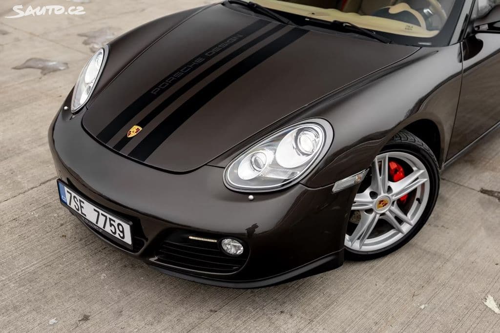 2012 Porsche Cayman 987.2, hnědá kupé, 121 000 km