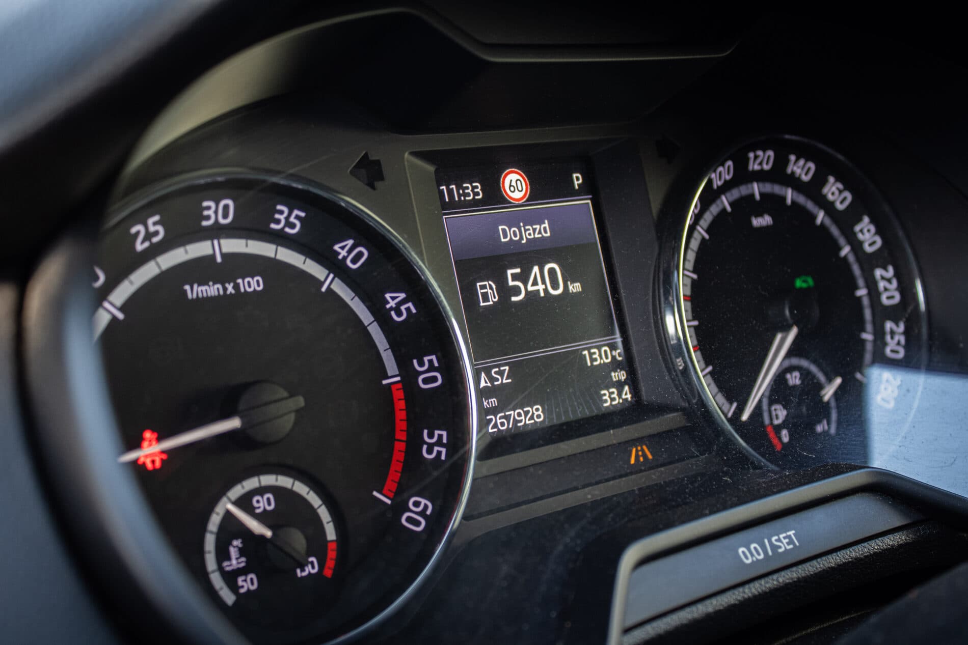 2016 Skoda Octavia RS, červená, 267 928 km