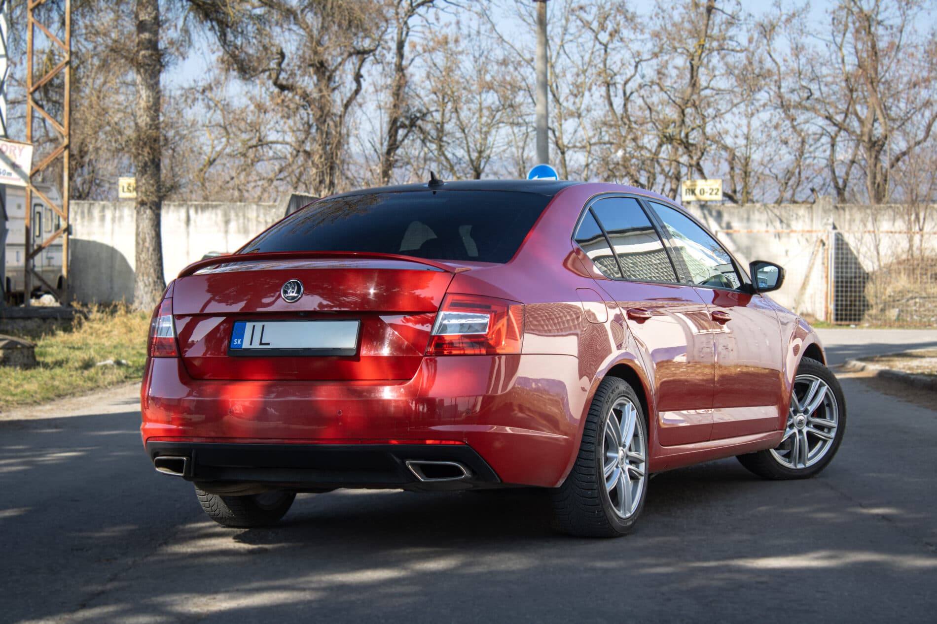 2016 Skoda Octavia RS, červená, 267 928 km