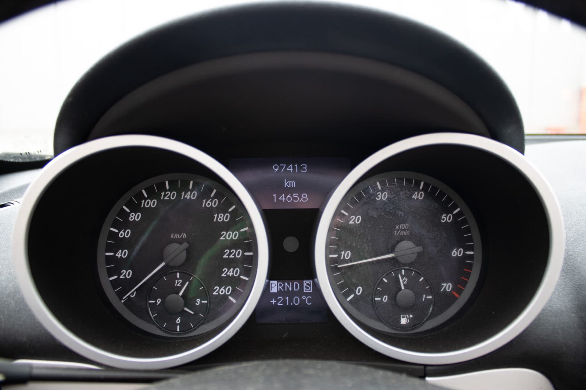 2006 Mercedes-Benz SLK 200 Komp., černá kabriolet, 97 413 km