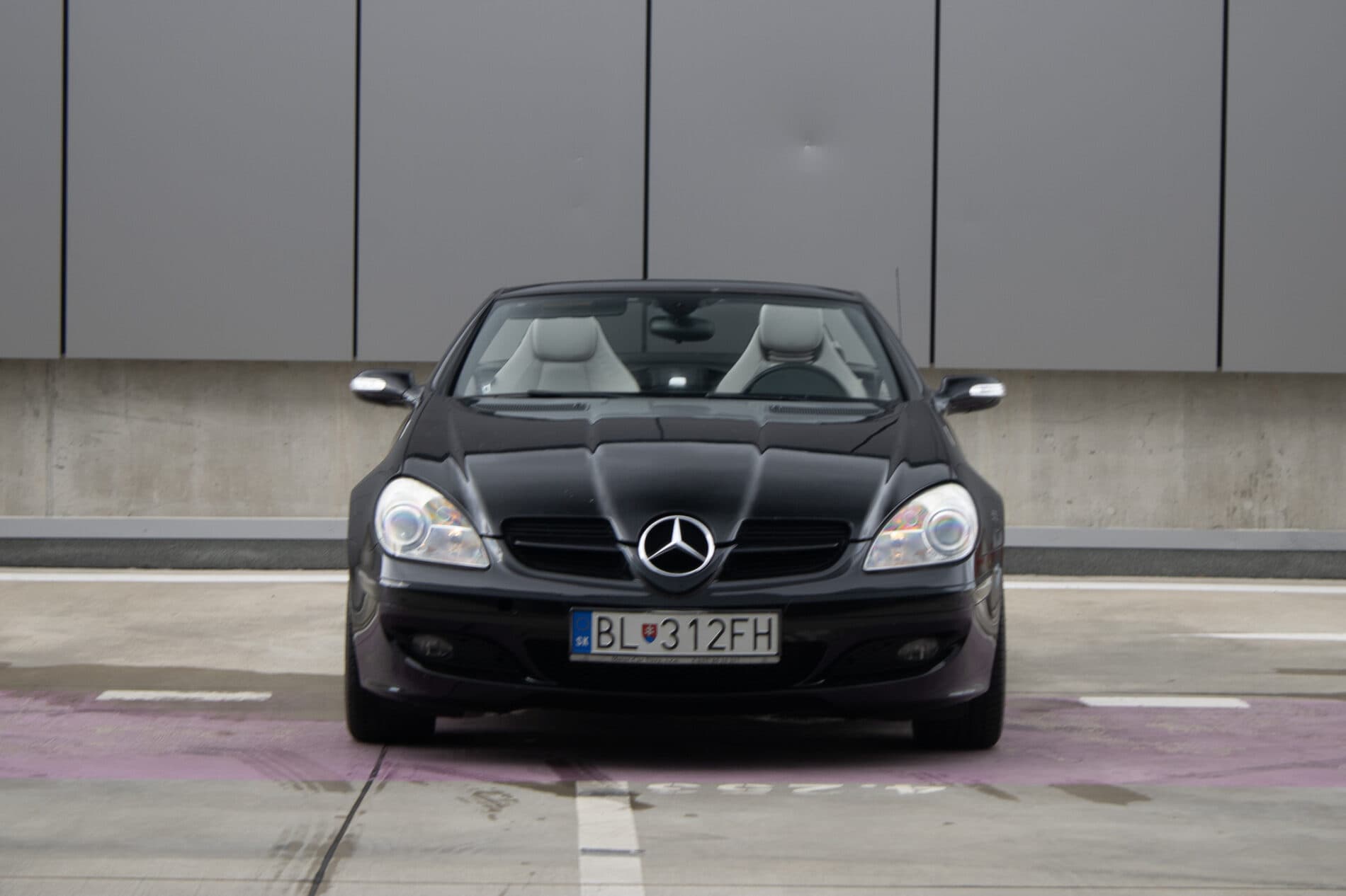 2006 Mercedes-Benz SLK 200 Komp., černá kabriolet, 97 413 km