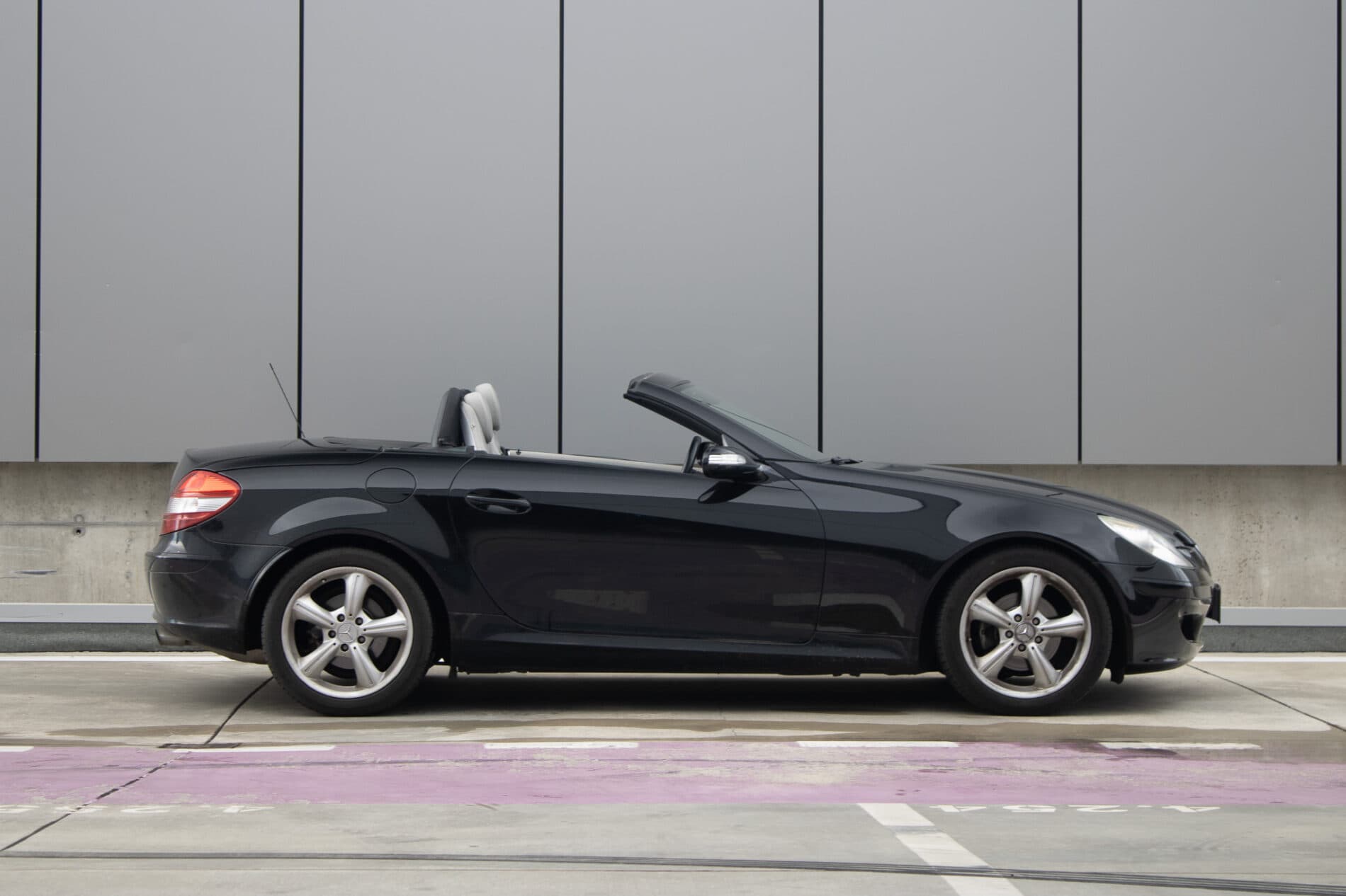 2006 Mercedes-Benz SLK 200 Komp., černá kabriolet, 97 413 km