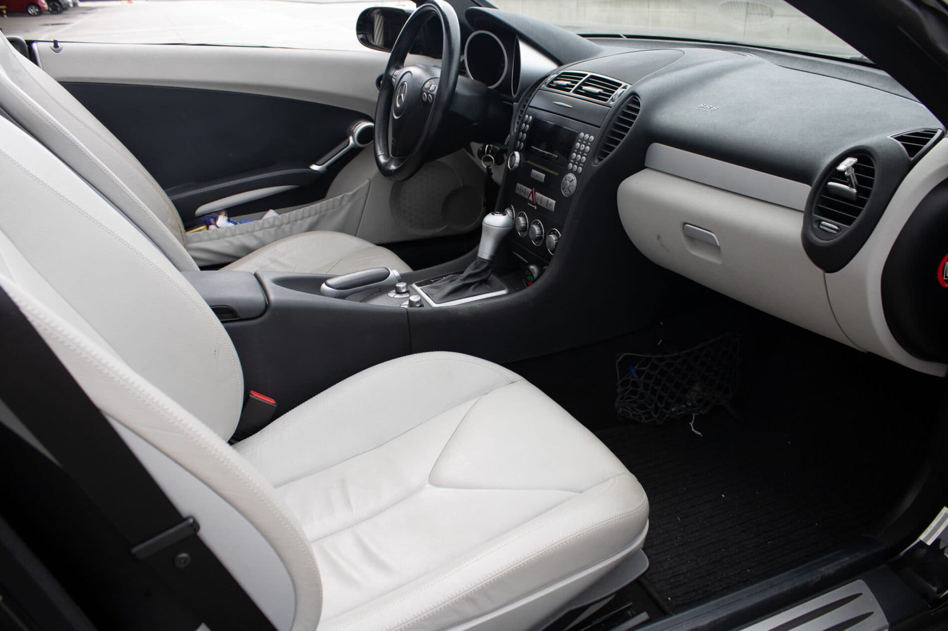 2006 Mercedes-Benz SLK 200 Komp., černá kabriolet, 97 413 km