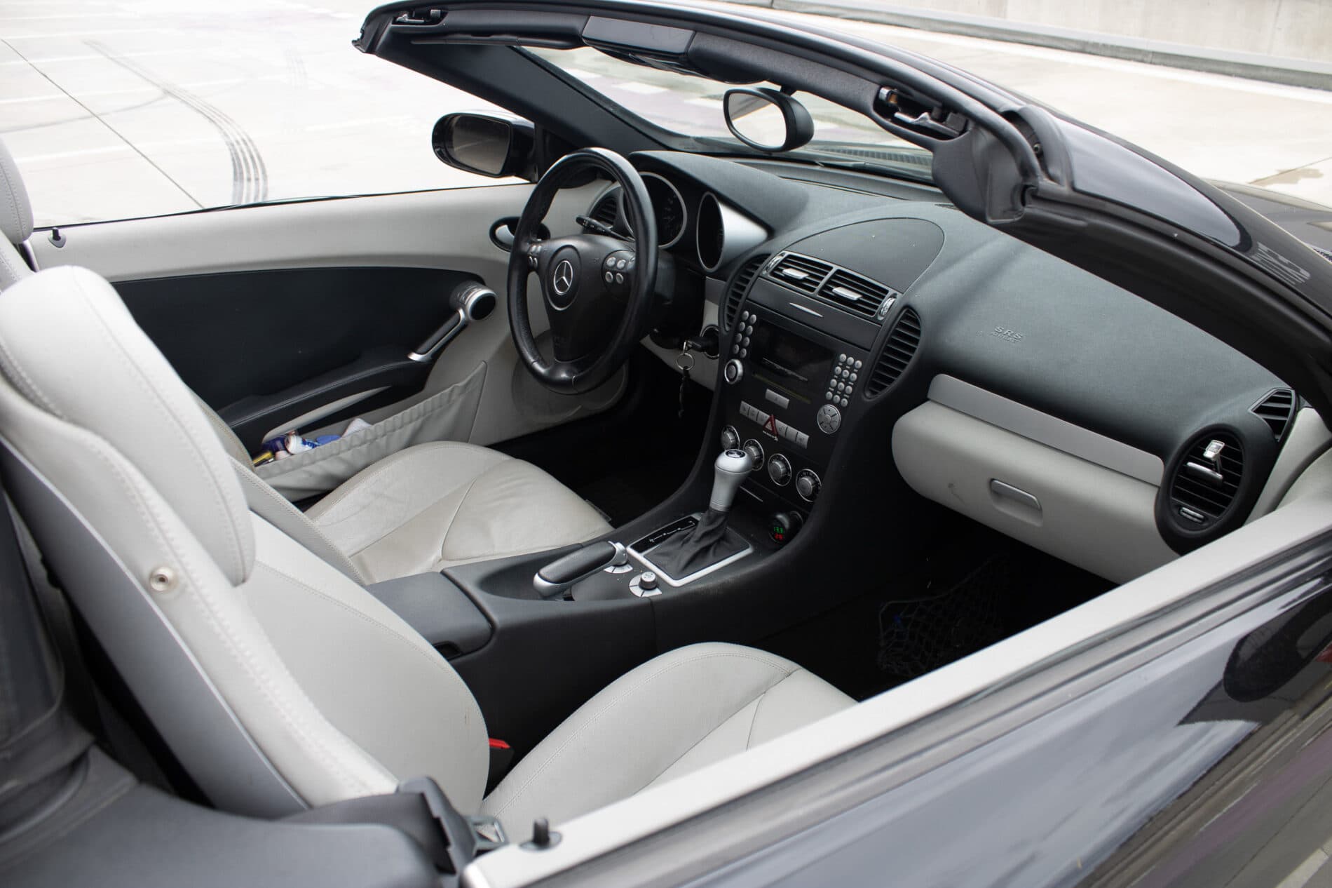 2006 Mercedes-Benz SLK 200 Komp., černá kabriolet, 97 413 km