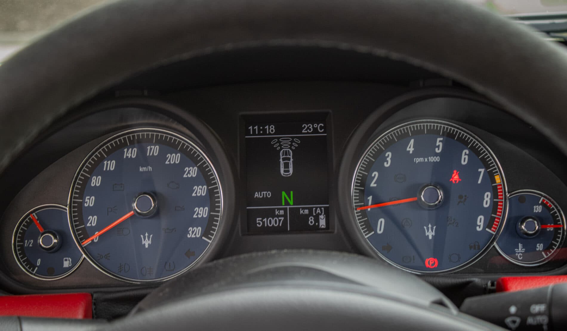 2008 Maserati GranTurismo, černá kupé, 51 007 km