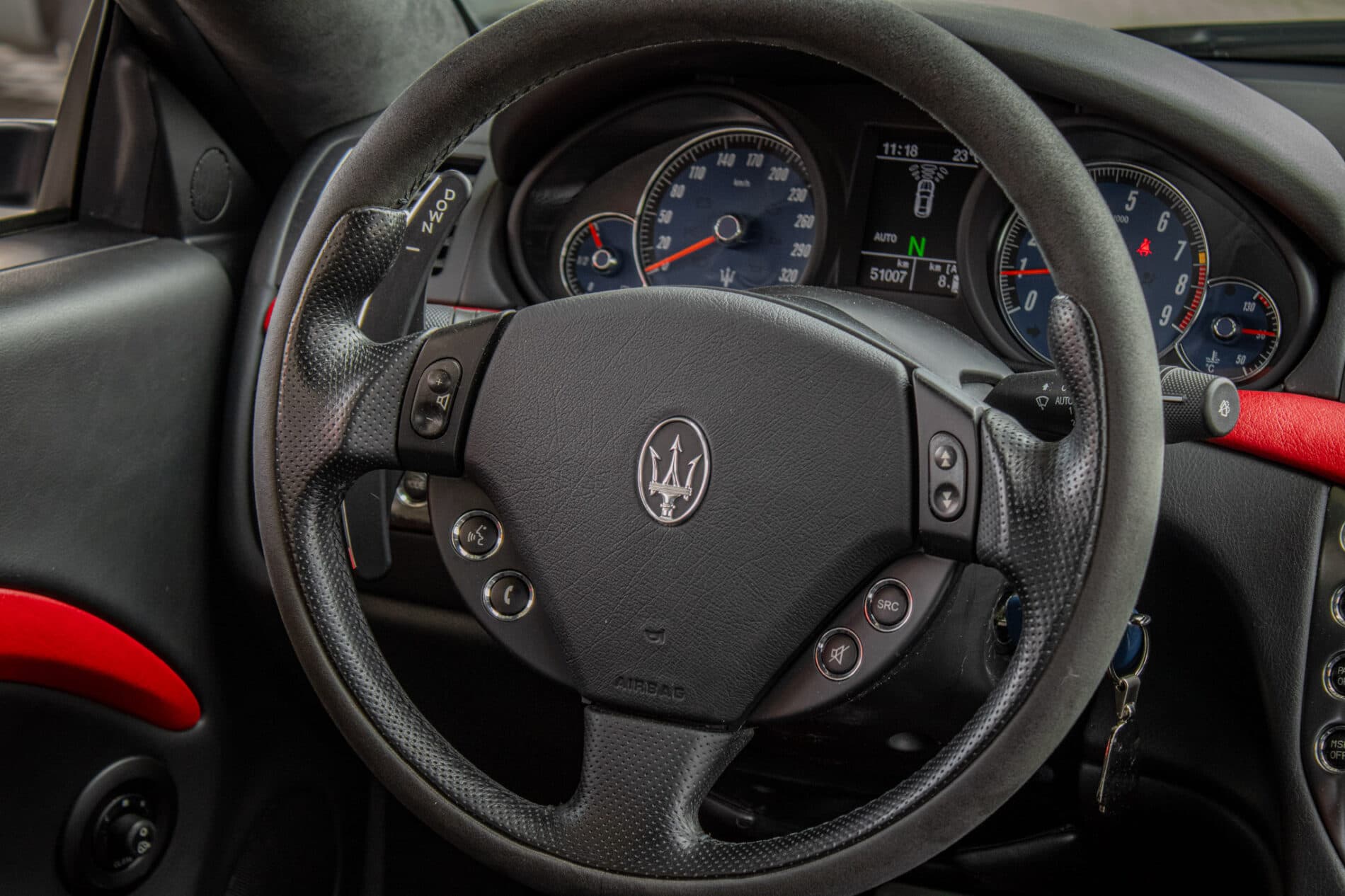 2008 Maserati GranTurismo, černá kupé, 51 007 km