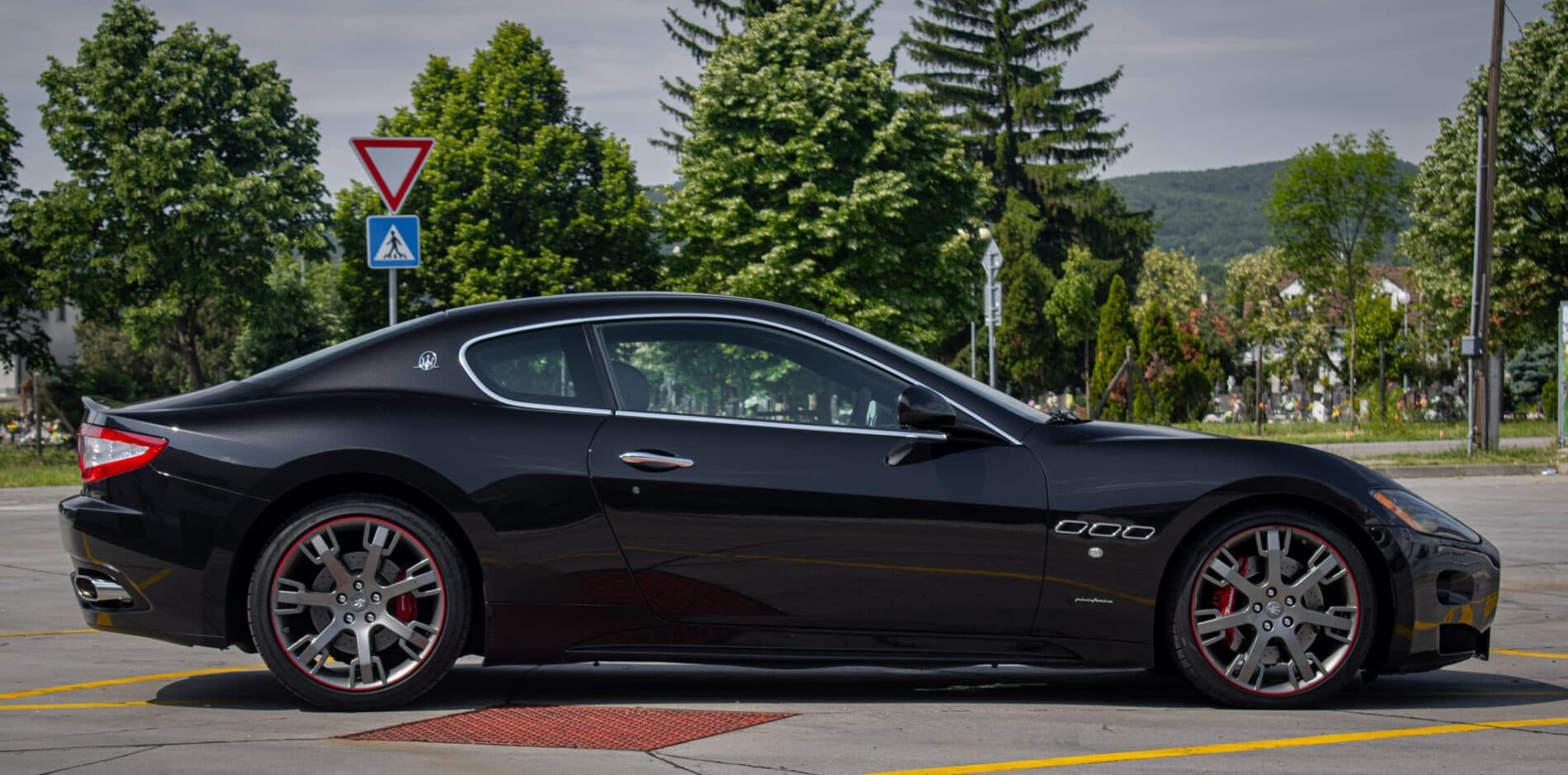 2008 Maserati GranTurismo, černá kupé, 51 007 km