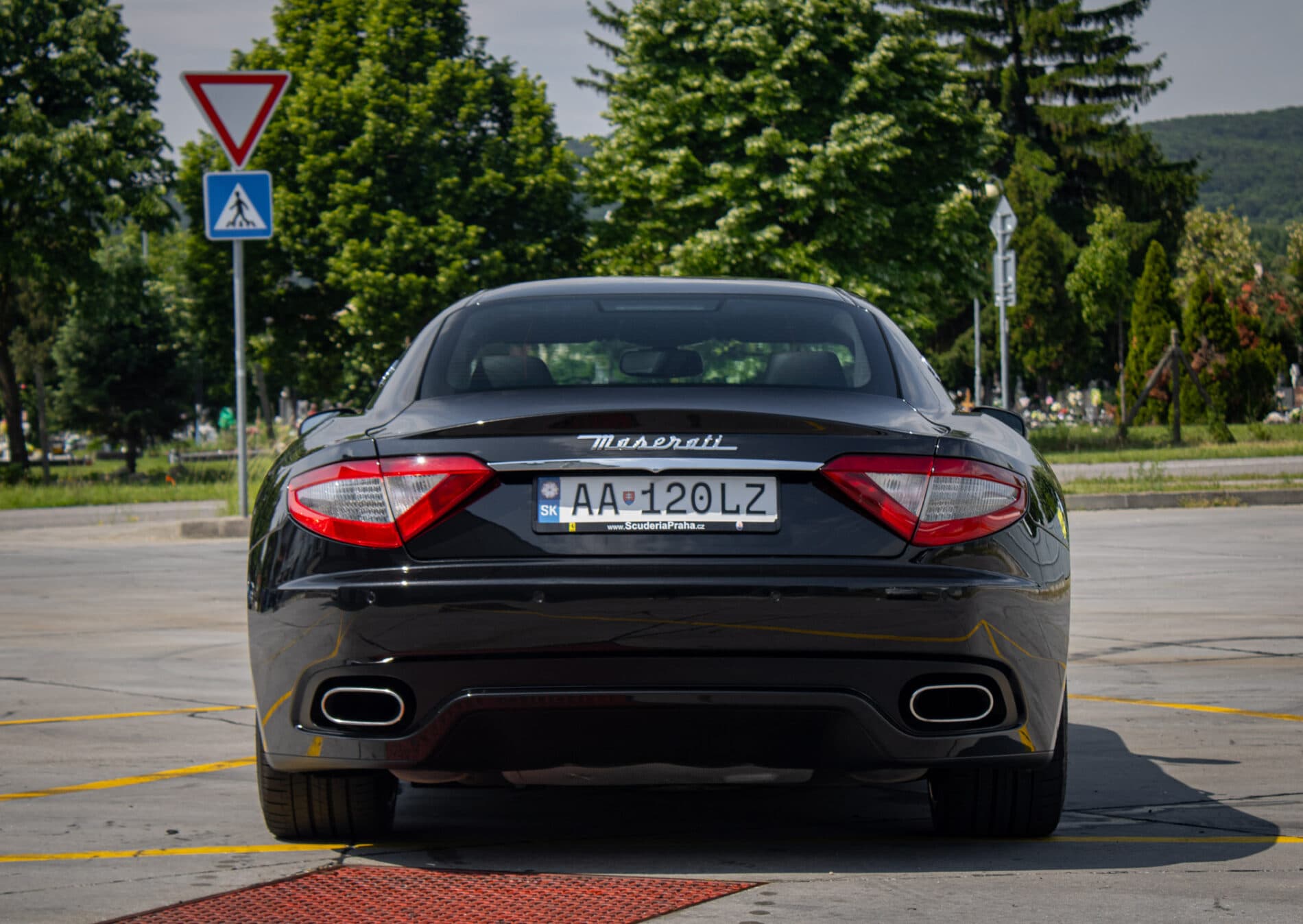 2008 Maserati GranTurismo, černá kupé, 51 007 km