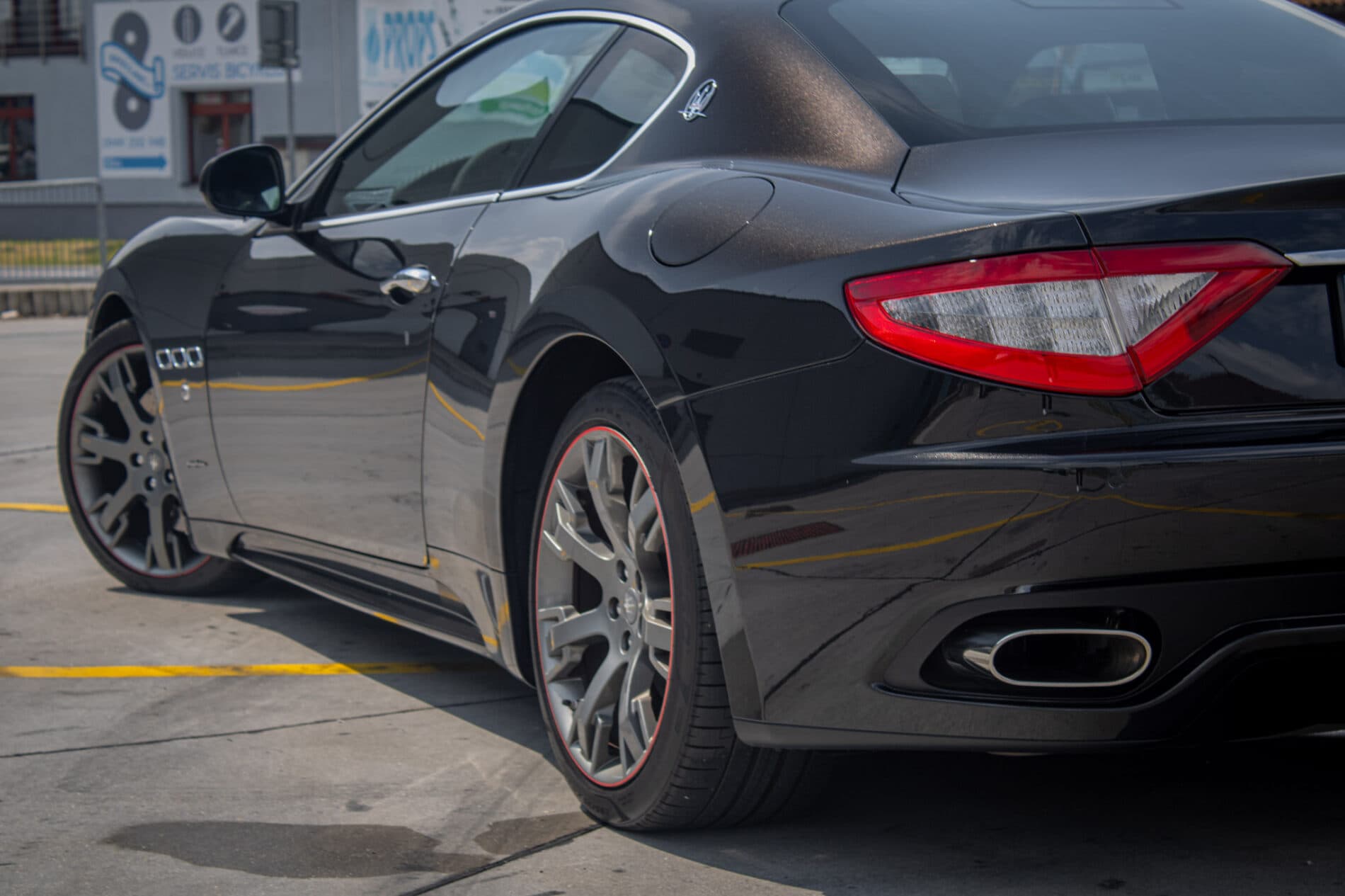 2008 Maserati GranTurismo, černá kupé, 51 007 km