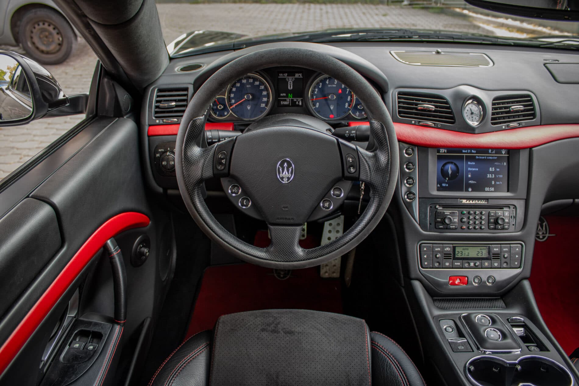 2008 Maserati GranTurismo, černá kupé, 51 007 km