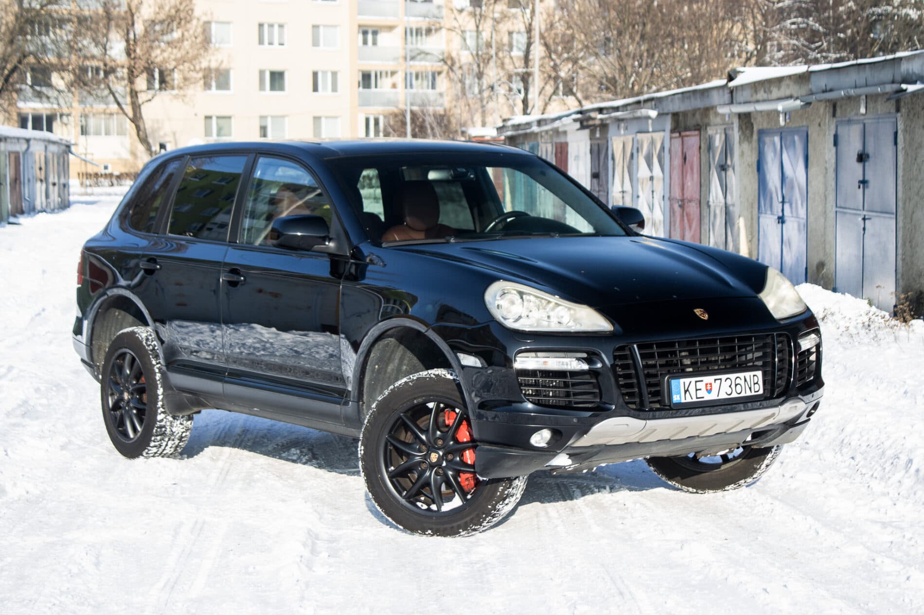 2009 Porsche Cayenne Turbo, černá suv, 153 062 km