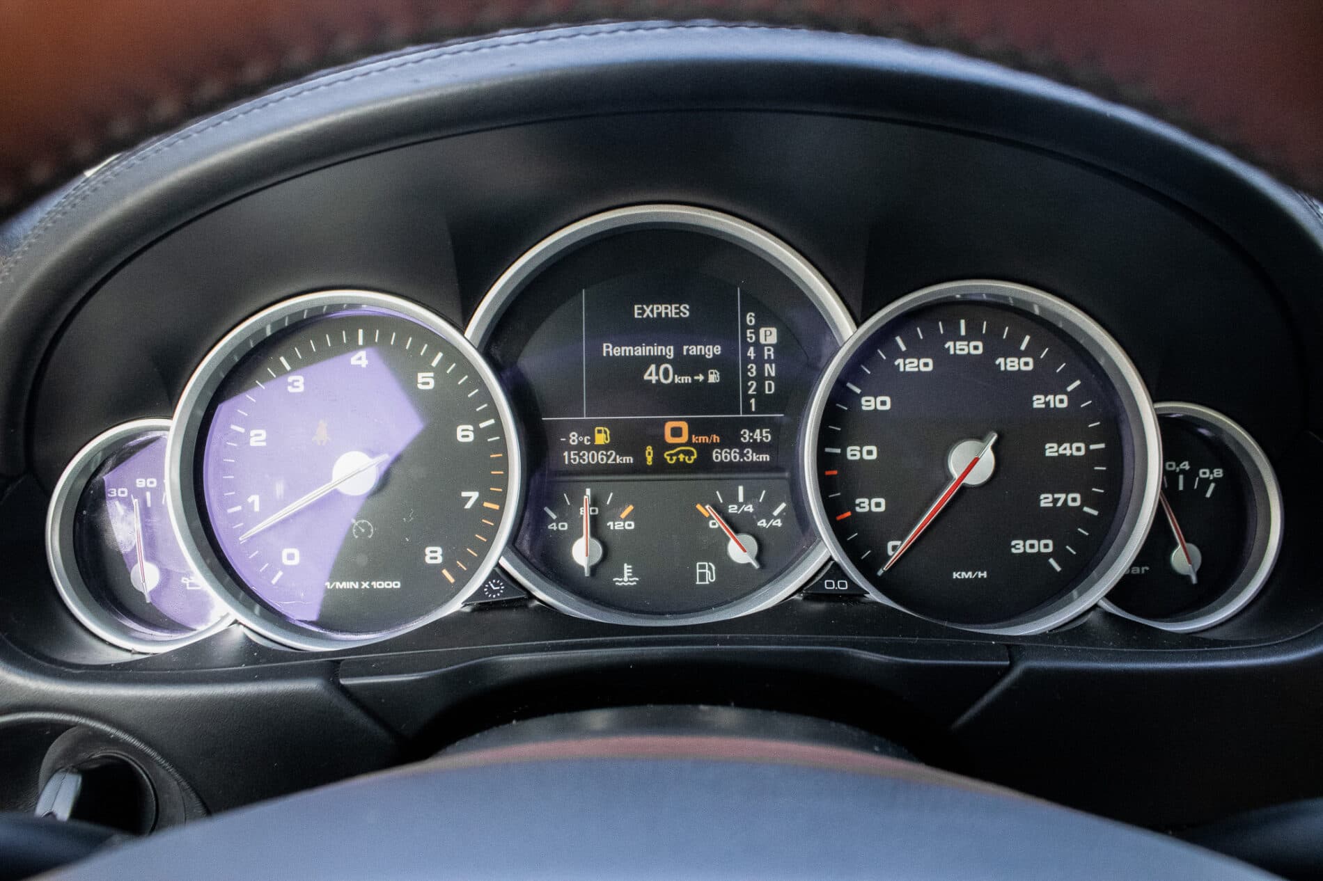 2009 Porsche Cayenne Turbo, černá suv, 153 062 km