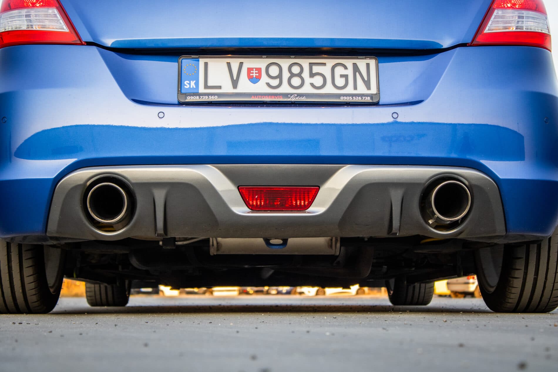 2016 Suzuki Swift Sport, modrá hatchback, 97 653 km