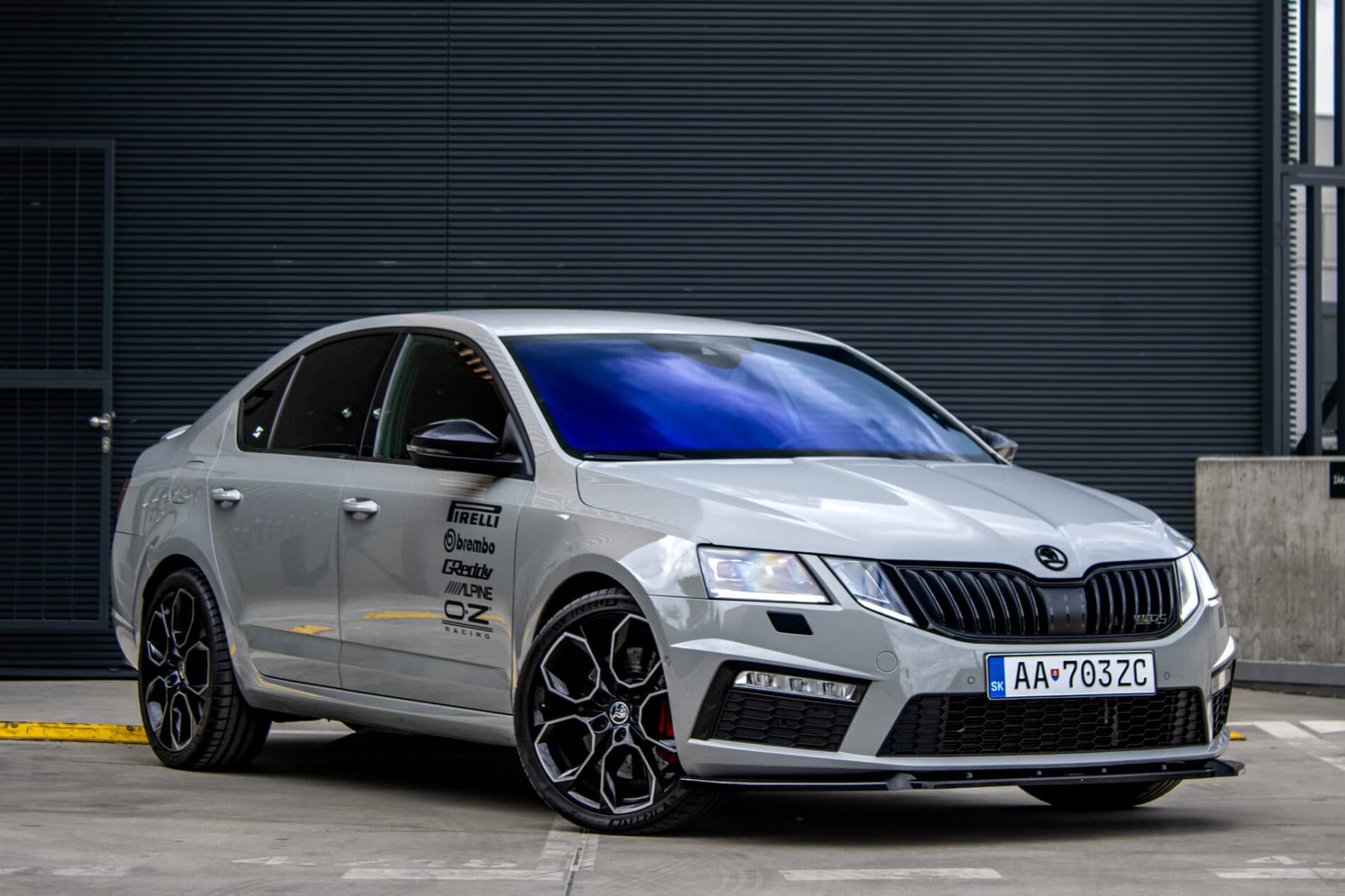 2018 Skoda Octavia RS, šedá, 83 724 km