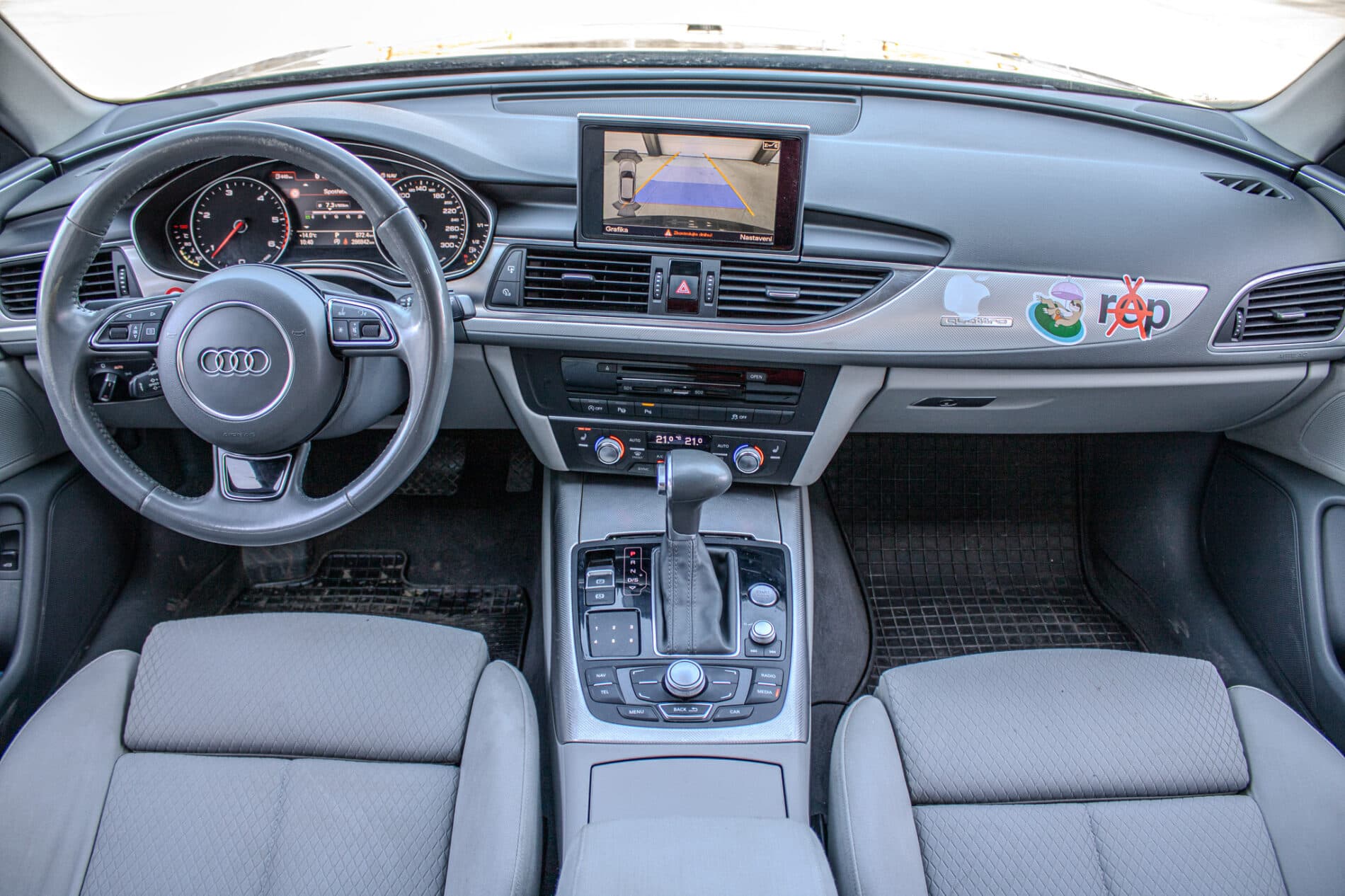 2015 AUDI A6, šedá kombi, 286 842 km