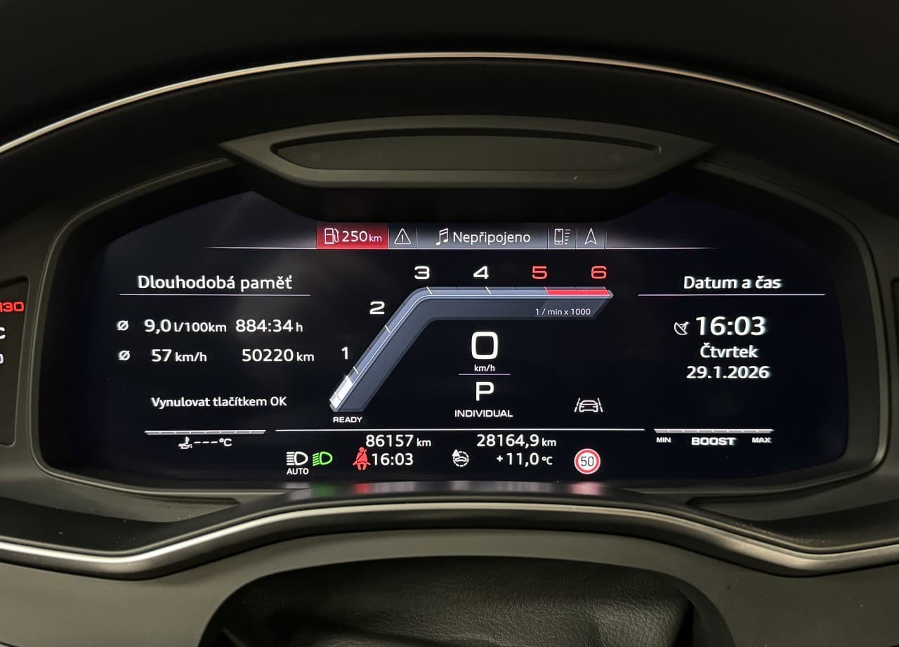 2020 AUDI S6, šedá kombi, 86 000 km
