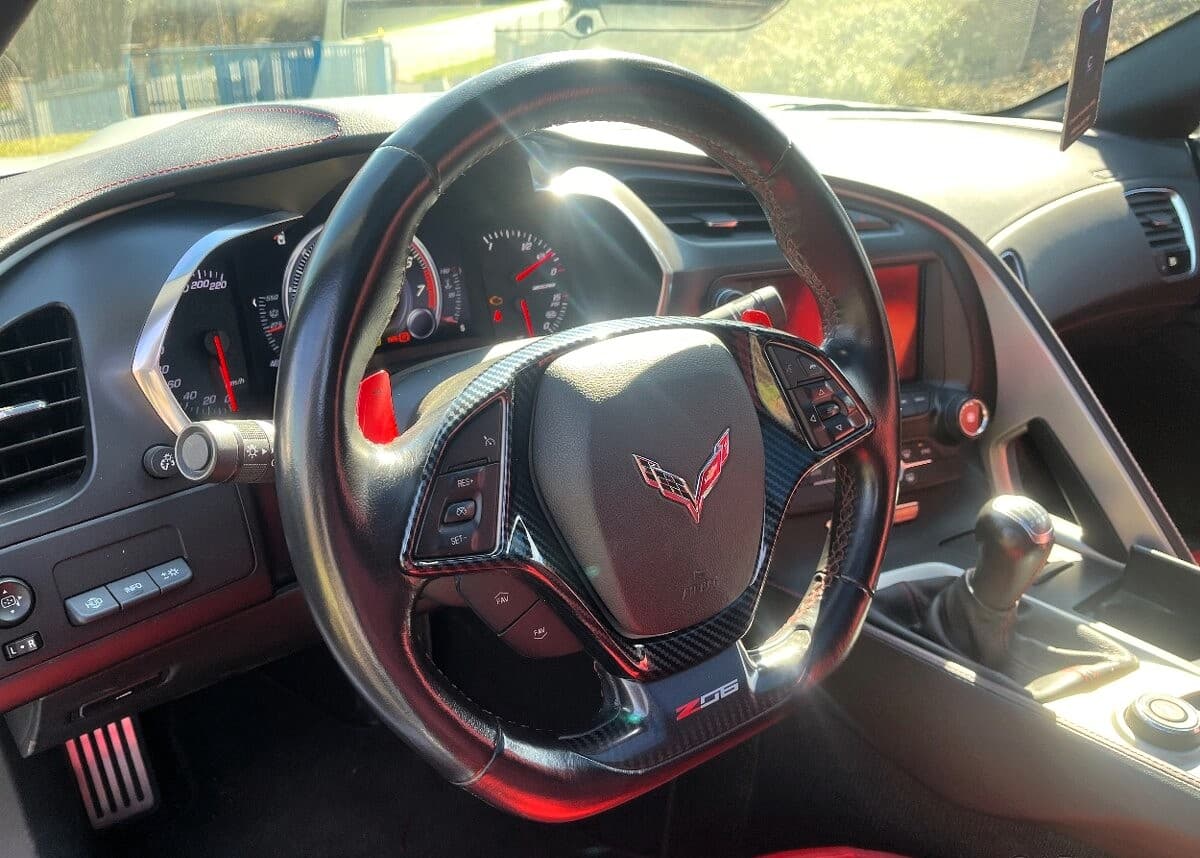 2016 Chevrolet Corvette Z06, bílá kupé, 47 800 km
